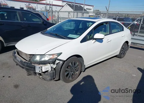 2015 Honda Civic Ex из США, поврежденный, VIN 2HGFB2F85FH501792